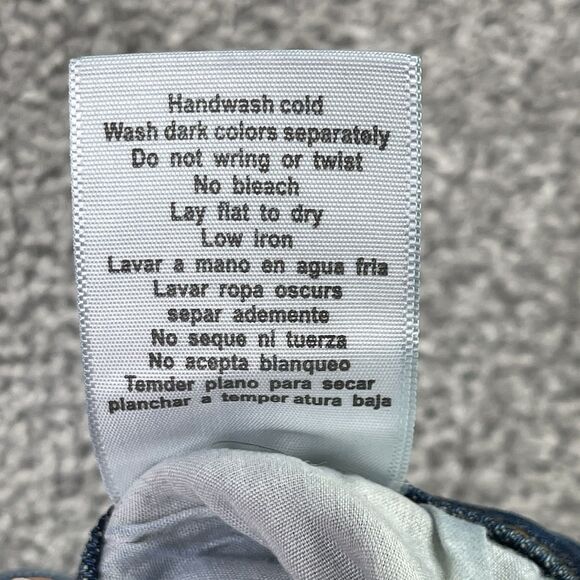 Judy Blue Jeans Women’s 13/31 Blue Wide Leg Crop High Rise Stretch Denim - Picture 8 of 13